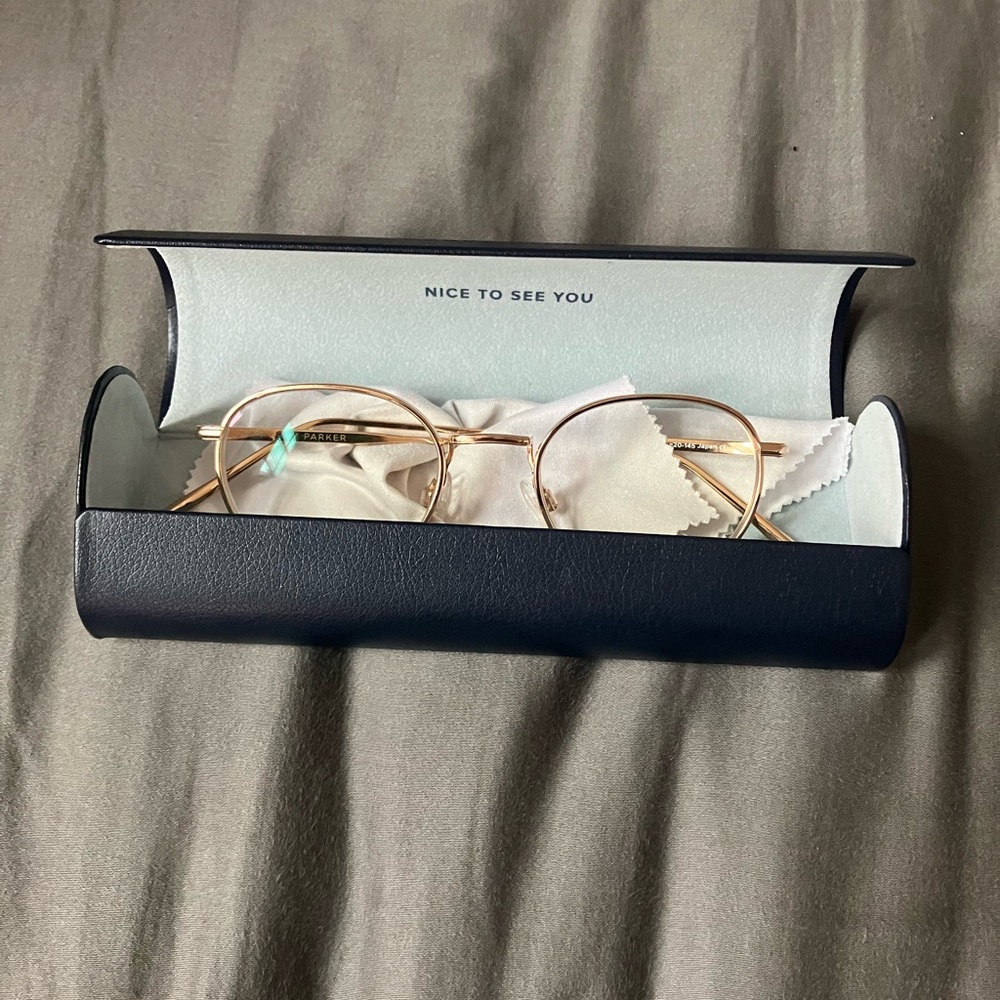 Warby Parker Ezra Gold